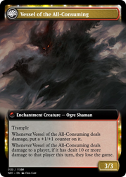 Hidetsugu Consumes All // Vessel of the All-Consuming (PRM-98105) - Magic Online Promos: (enchantment) Foil