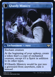 Mirrorhall Mimic (PRE-68S) - Innistrad: Crimson Vow Promos: (Double Faced Transform) Foil