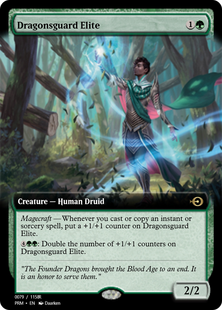 Dragonsguard Elite (PRM-90130) - Magic Online Promos Foil