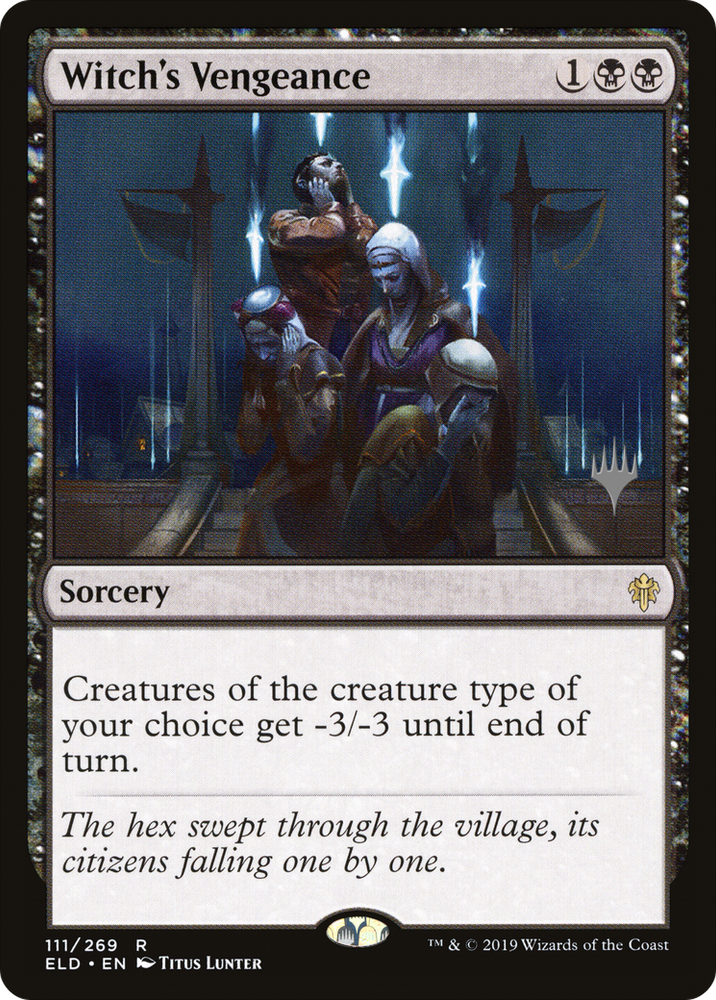 Witch's Vengeance (PPELD-111P) - Throne of Eldraine Promos Foil