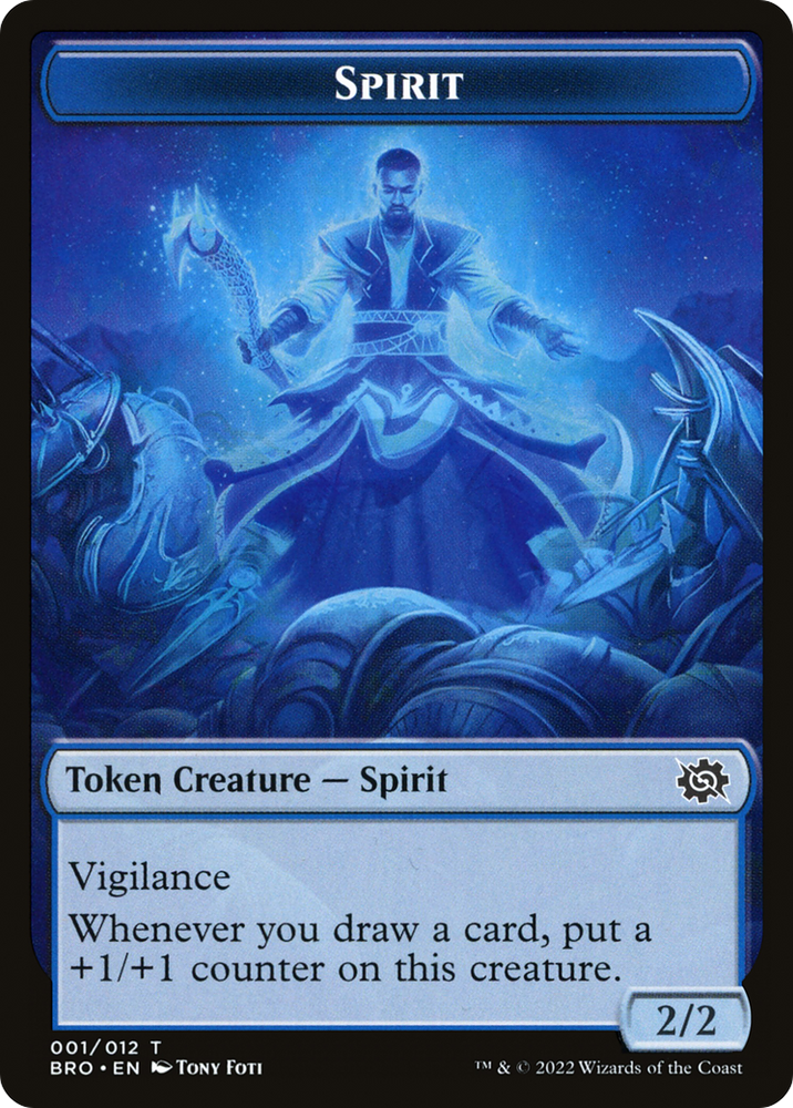 Spirit (TBRO-001) - The Brothers' War Tokens Foil
