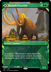 Kazandu Mammoth // Kazandu Valley (PRM-83846) - Magic Online Promos Foil