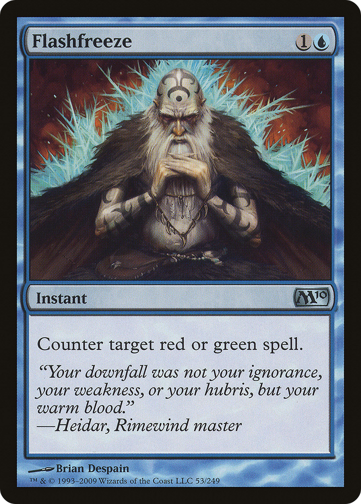 Flashfreeze (M10-053) - Magic 2010 Foil
