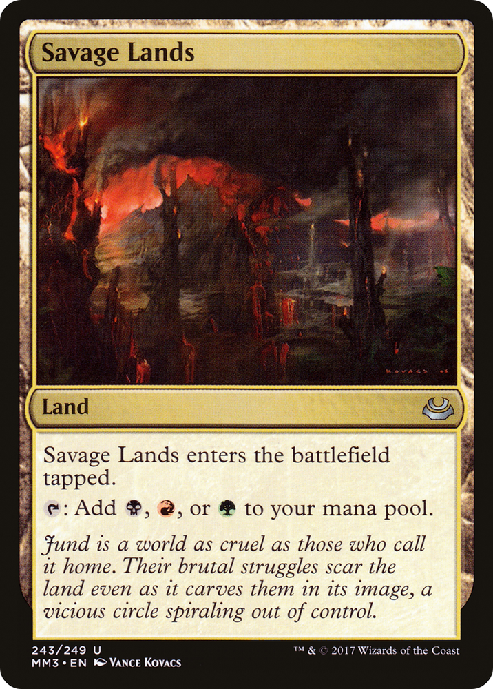 Savage Lands (MM3-243) - Modern Masters 2017