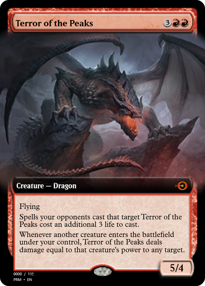 Terror of the Peaks (PRM-81976) - Magic Online Promos Foil