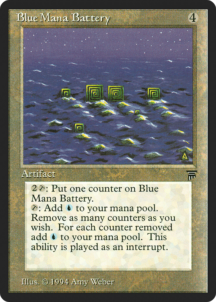 Blue Mana Battery (LEG-275) - Legends