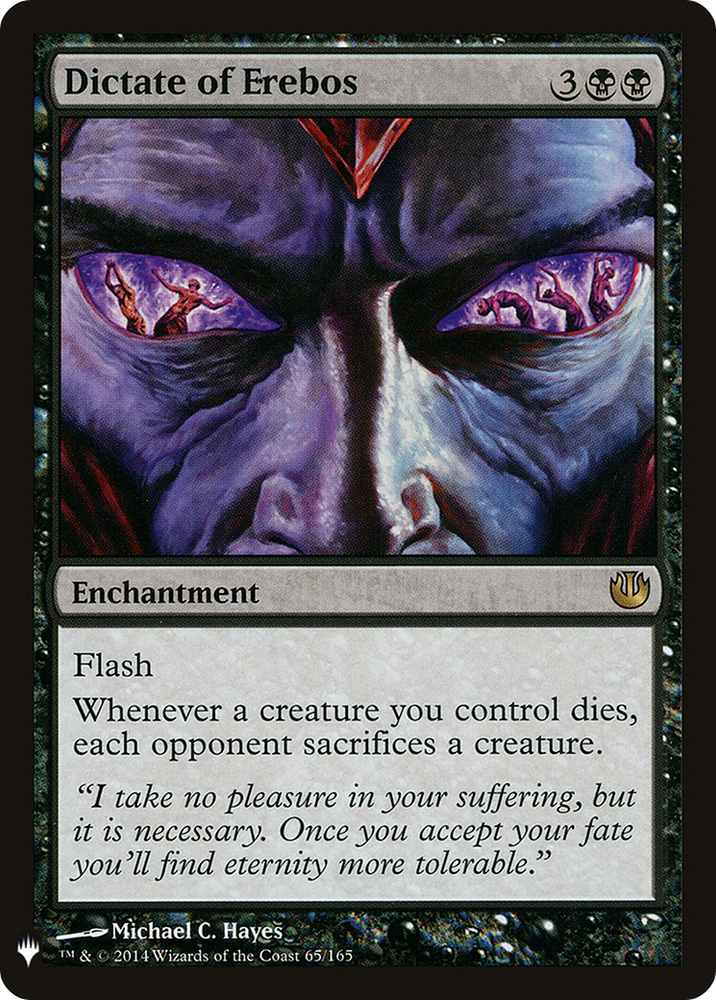 Dictate of Erebos (LIST-JOU-65) - The List