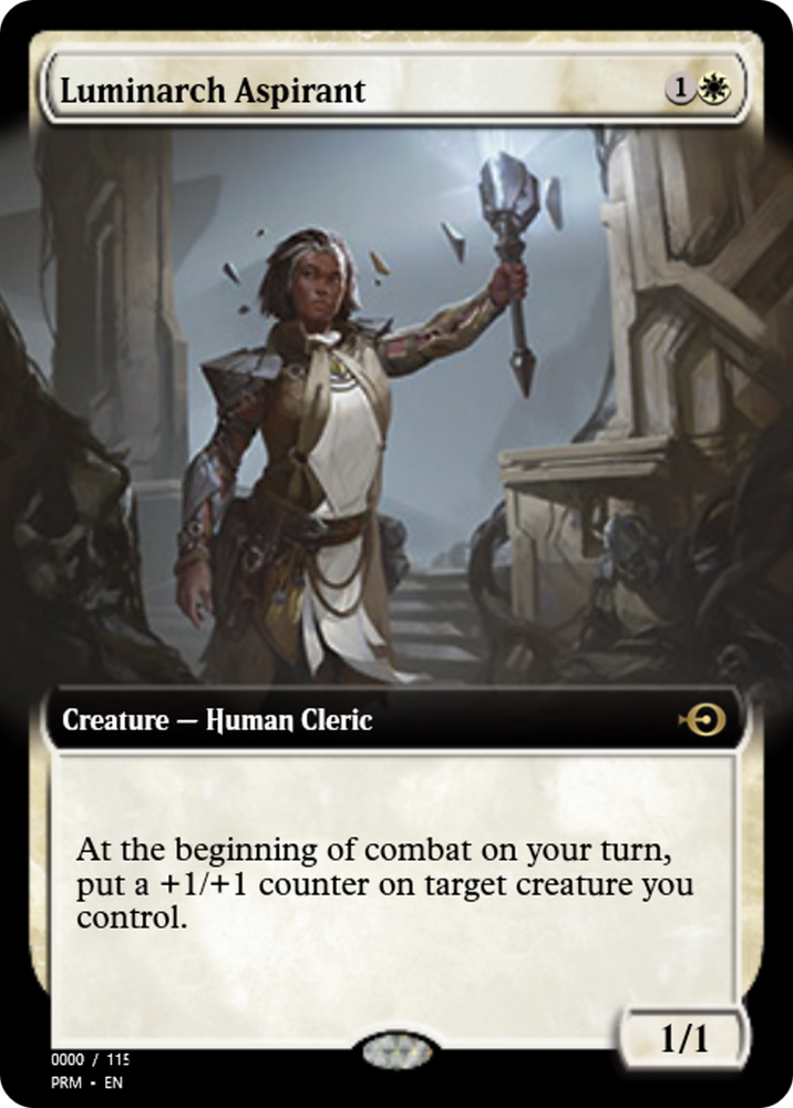 Luminarch Aspirant (PRM-83812) - Magic Online Promos Foil