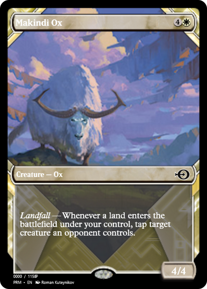 Makindi Ox (PRM-83700) - Magic Online Promos
