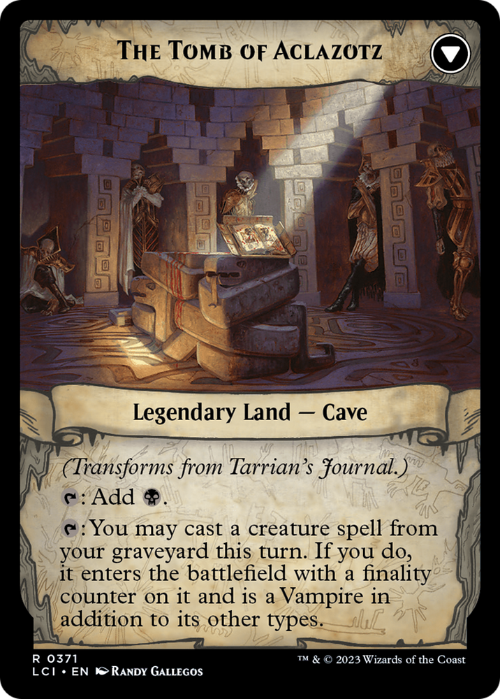 Tarrian's Journal (Extended Art) (LCI-371) - The Lost Caverns of Ixalan: (Extended Art) Foil