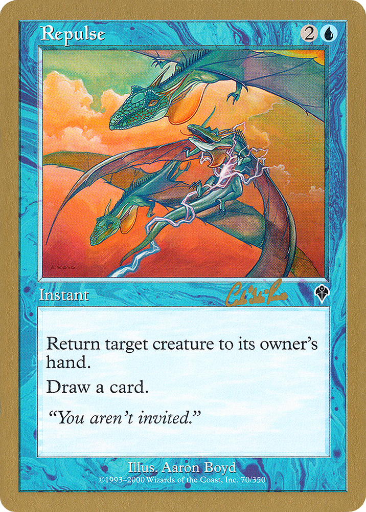 Repulse - 2002 Carlos Romao (INV) (WCD-) - World Championship Decks 2002