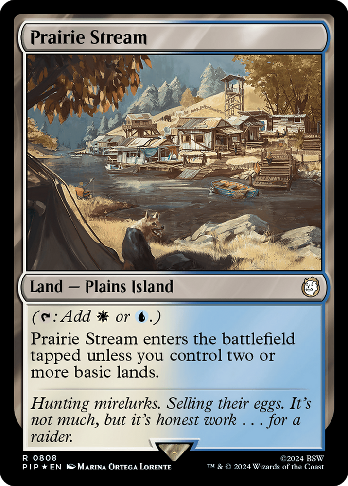 Prairie Stream (Surge Foil) (PIP-808) - Fallout Foil