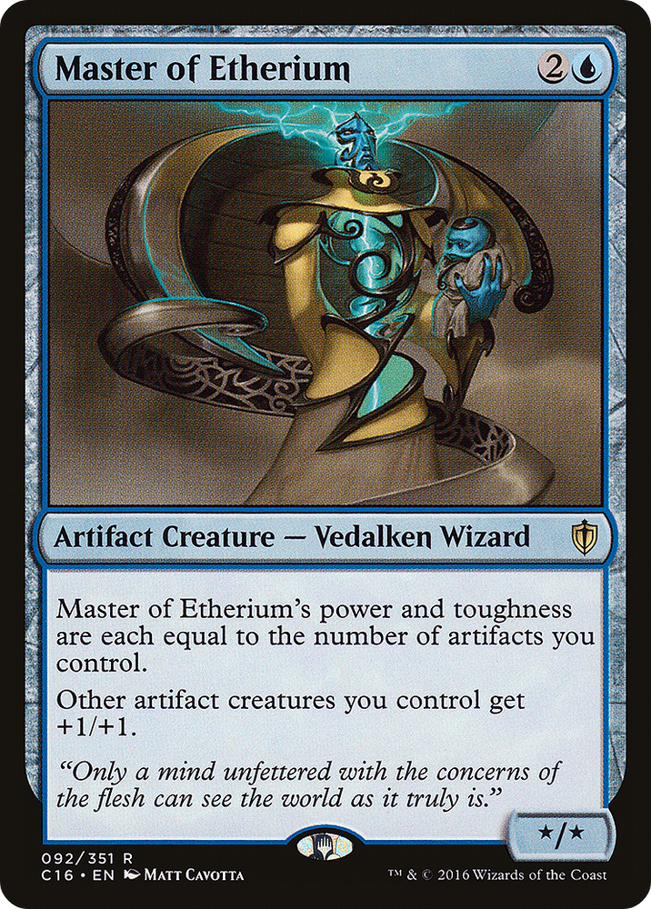 Master of Etherium (C16-092) - Commander 2016