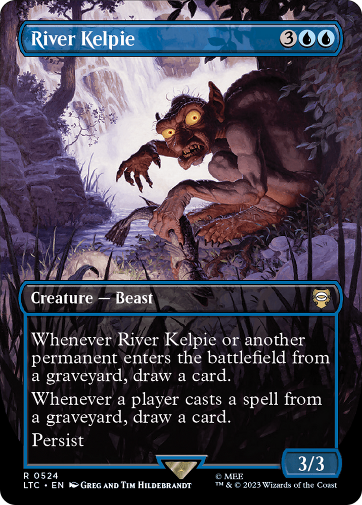 River Kelpie (Borderless) (LTC-524) - Tales of Middle-earth Commander (Borderless)