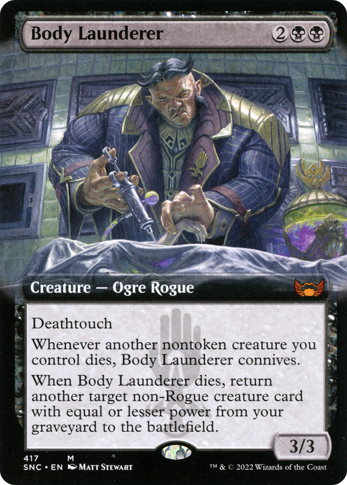 Body Launderer (Extended Art) (SNC-417) - Streets of New Capenna: (Extended Art)