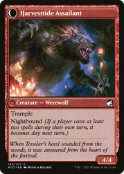 Harvesttide Infiltrator (MID-143) - Innistrad: Midnight Hunt: (Double Faced Transform)