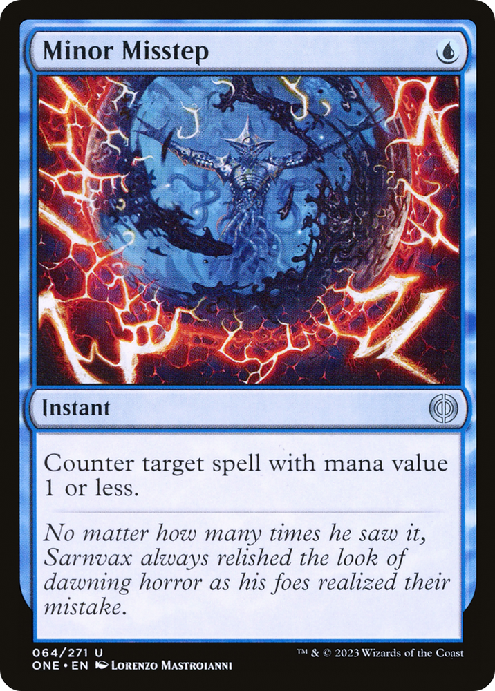 Minor Misstep (ONE-064) - Phyrexia: All Will Be One