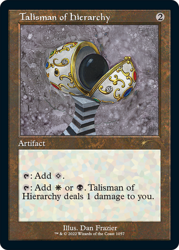 Talisman of Hierarchy (Retro Frame) (SLD-1057) - Secret Lair Drop