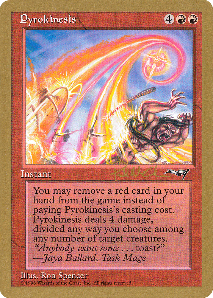 Pyrokinesis - 1997 Paul McCabe (ALL) (WCD-PM78) - World Championship Decks 1997