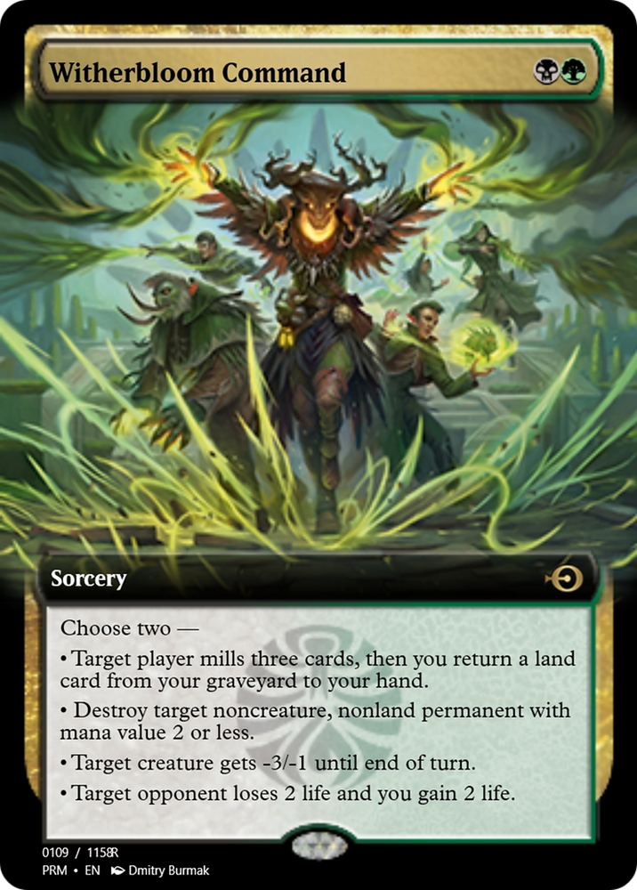 Witherbloom Command (PRM-90190) - Magic Online Promos