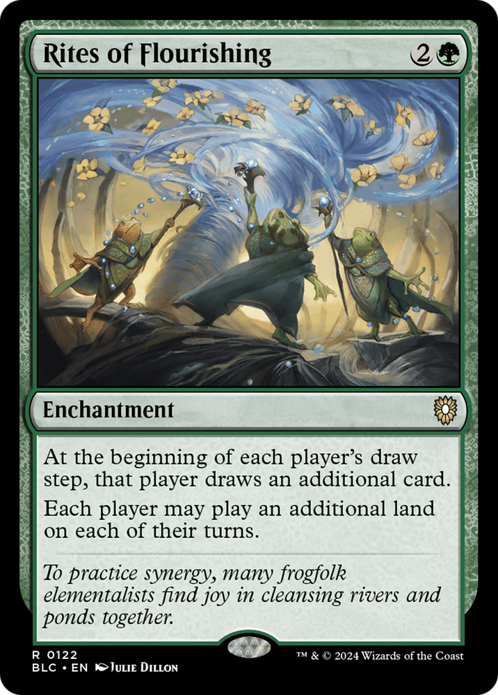 Rites of Flourishing (BLC-122) - Bloomburrow Commander