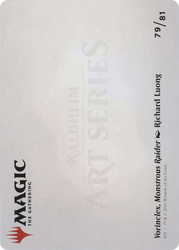 Vorinclex, Monstrous Raider // Vorinclex, Monstrous Raider (AKHM-079) - Kaldheim Art Series (Borderless) Foil