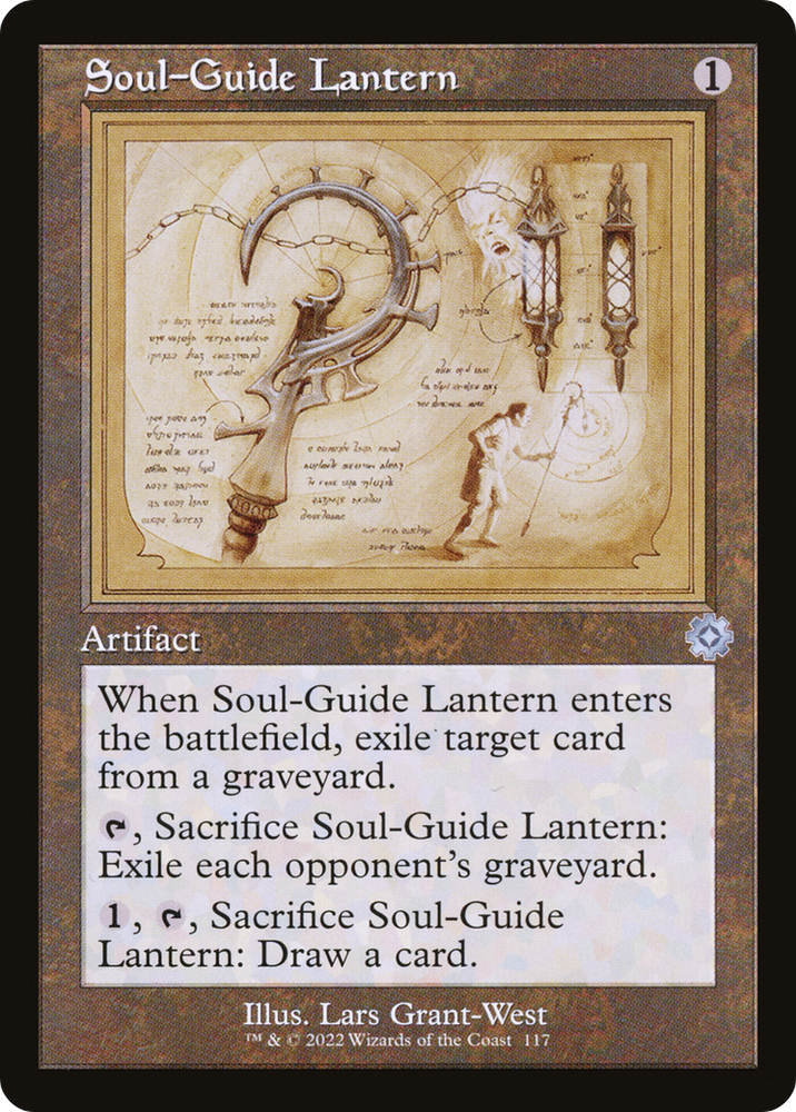 Soul-Guide Lantern (Schematic) (BRR-117) - The Brothers' War Retro Artifacts