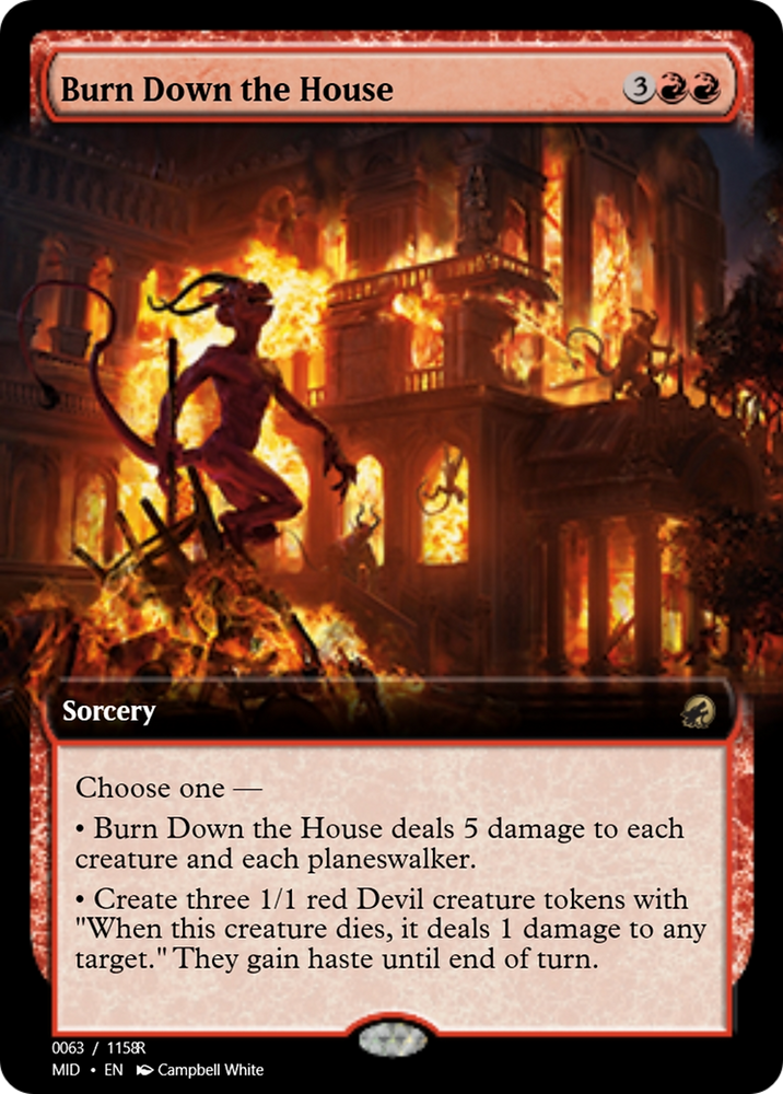 Burn Down the House (PRM-94006) - Magic Online Promos