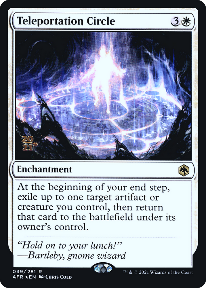 Teleportation Circle (PRE-39S) - Adventures in the Forgotten Realms Promos Foil