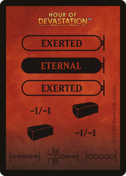 Punch Card Token (HOU-013) - Hour of Devastation Tokens