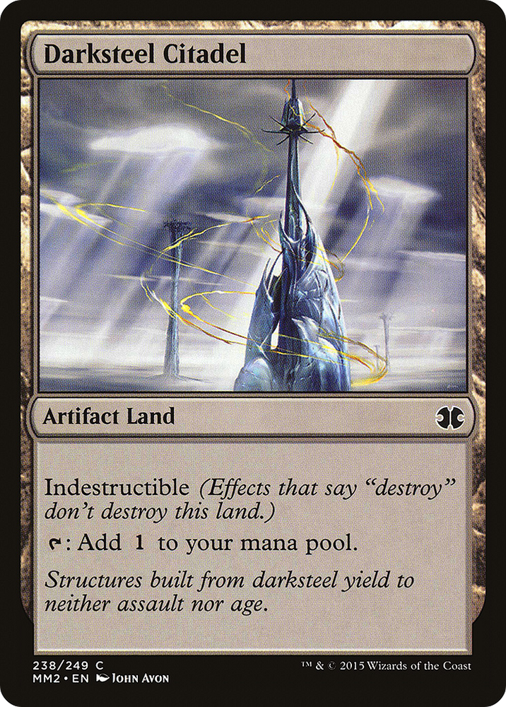 Darksteel Citadel (MM2-238) - Modern Masters 2015