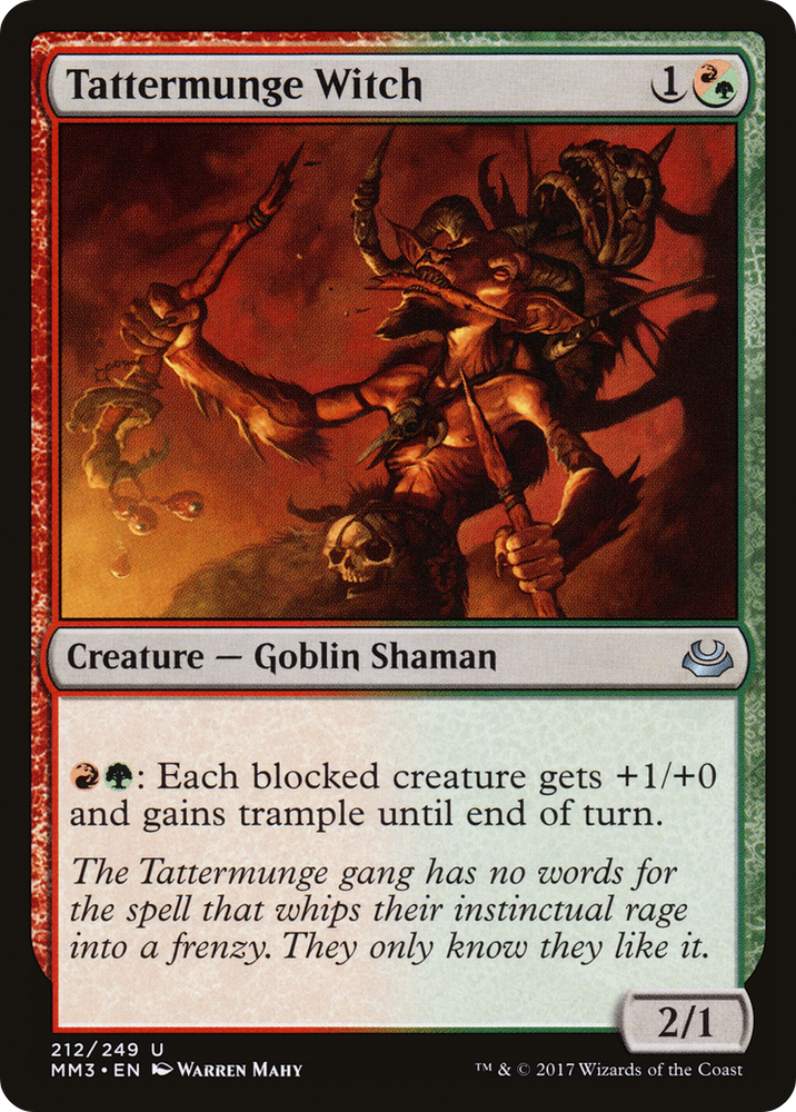 Tattermunge Witch (MM3-212) - Modern Masters 2017