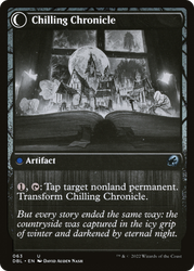 Mysterious Tome (DBL-063) - Innistrad: Double Feature: (Double Faced Transform) Foil