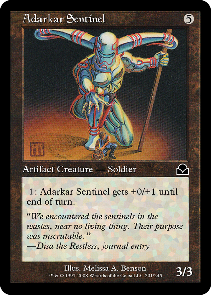 Adarkar Sentinel (ME2-201) - Masters Edition II