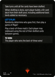 Winchester Draft // Winchester Draft (cont'd) (MNEO-002) - Kamigawa: Neon Dynasty Minigames Foil