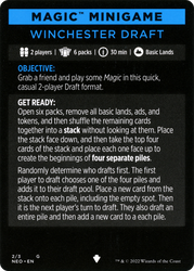 Winchester Draft // Winchester Draft (cont'd) (MNEO-002) - Kamigawa: Neon Dynasty Minigames Foil