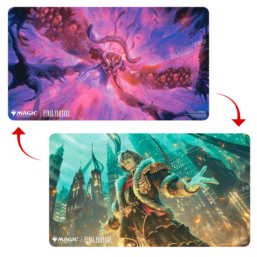 Magic: The Gathering - FINAL FANTASY™ Emet-Selch, Unsundered / Hades, Sorcerer of Eld Double-Sided Playmat
