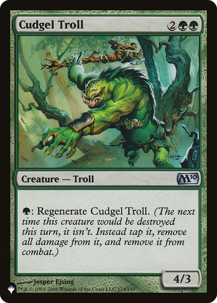 Cudgel Troll (LIST-M10-174) - The List