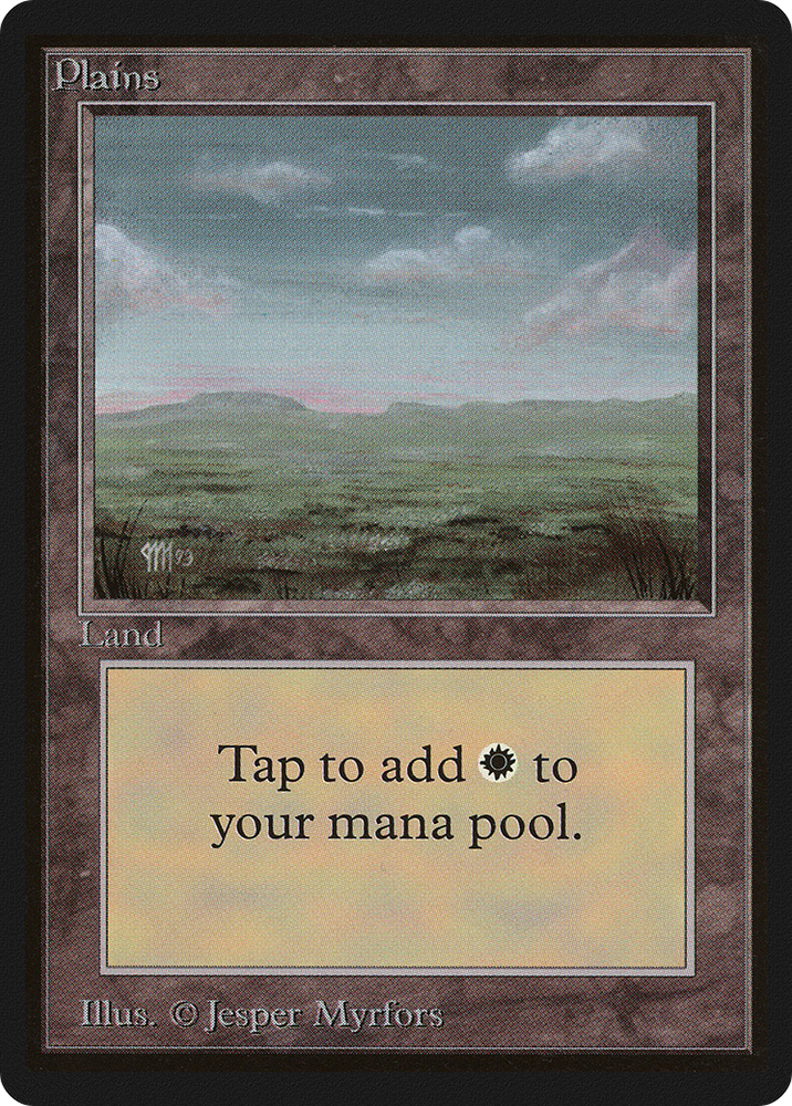 Plains (C) (LEB-290) - Limited Edition Beta