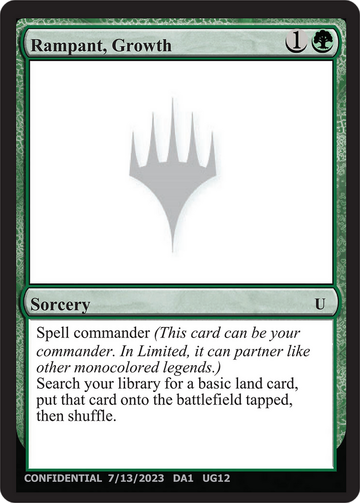 Rampant, Growth (UNK-UG12) - Unknown Event