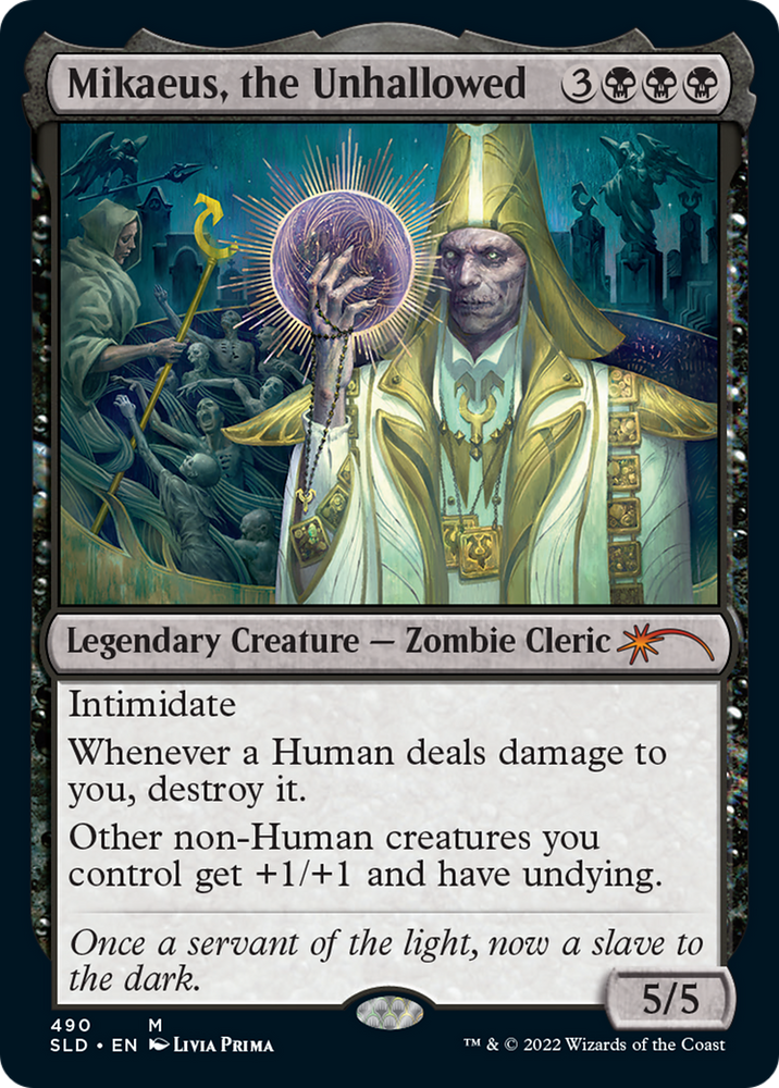 Mikaeus, the Unhallowed (SLD-490) - Secret Lair Drop Foil