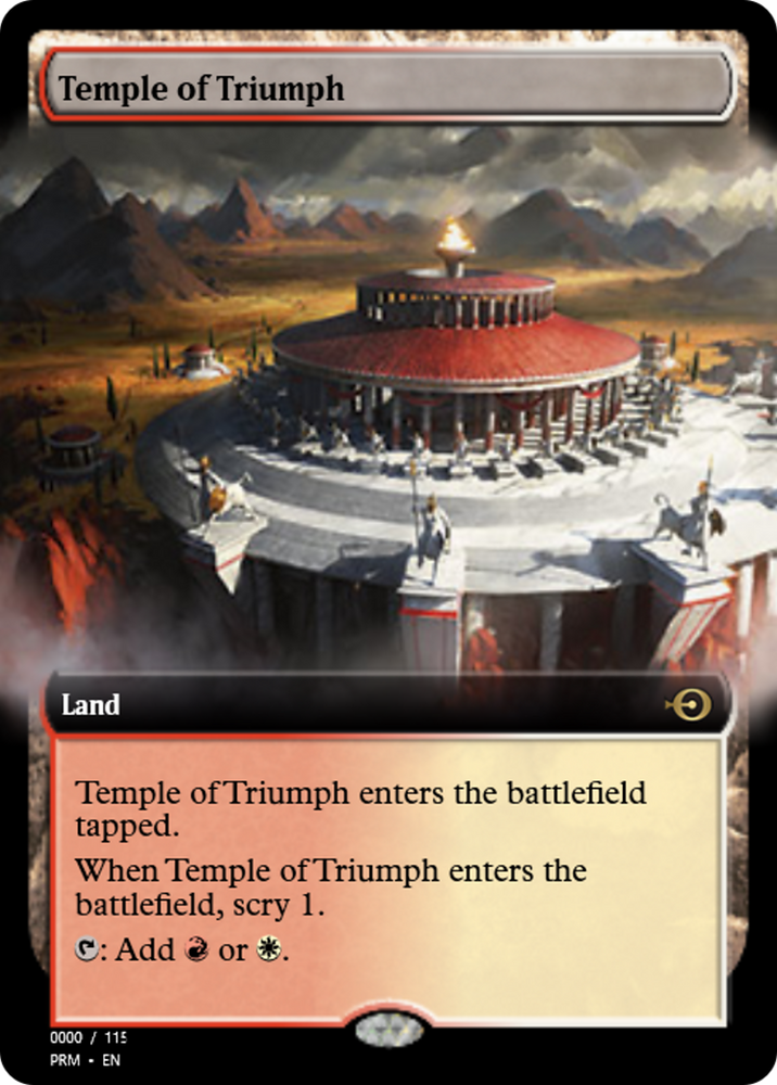 Temple of Triumph (PRM-81978) - Magic Online Promos Foil