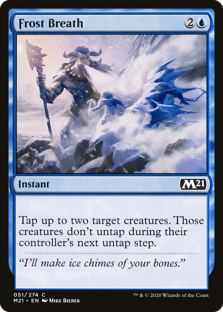 Frost Breath (M21-051) - Core Set 2021