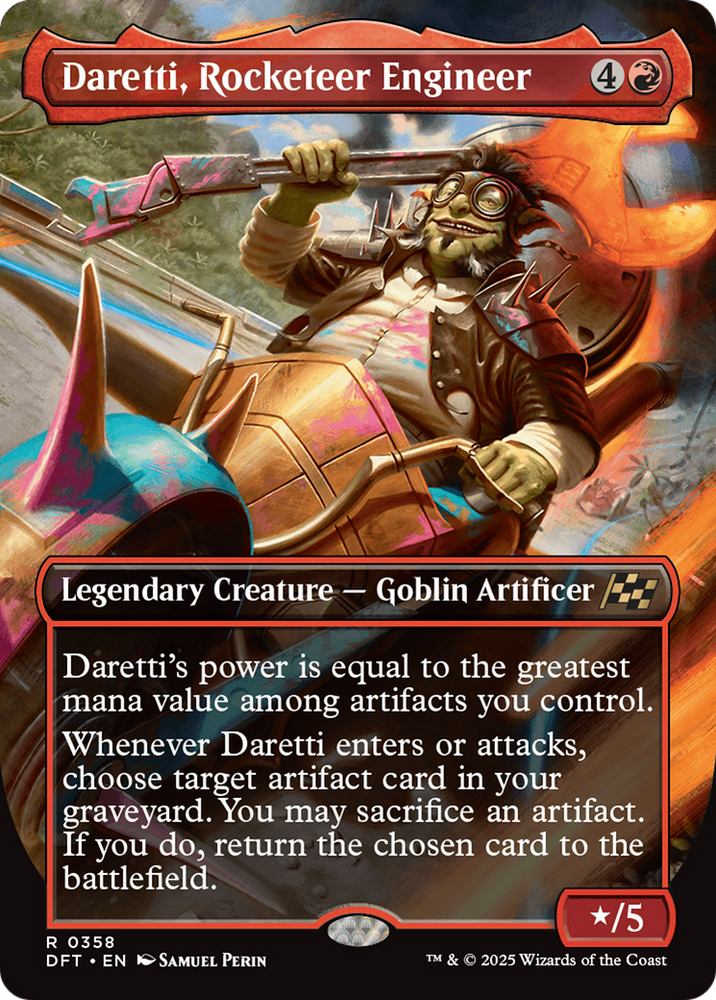 Daretti, Rocketeer Engineer (DFT-358) - Aetherdrift (Borderless)