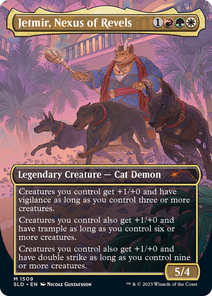Jetmir, Nexus of Revels (SLD-1509) - Secret Lair Drop (Borderless) Foil