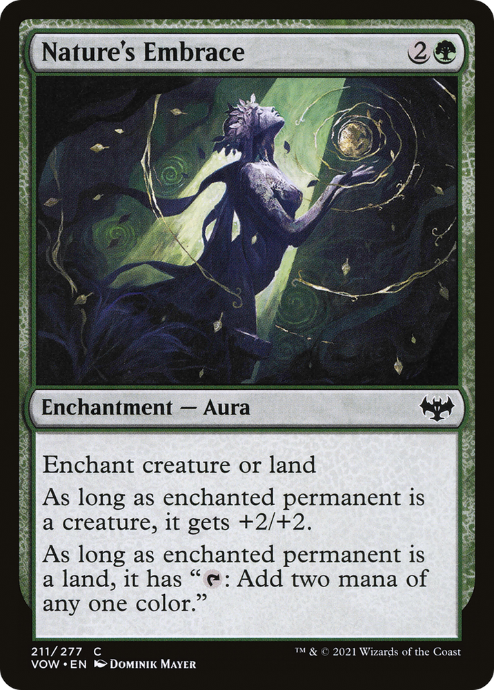 Nature's Embrace (VOW-211) - Innistrad: Crimson Vow Foil