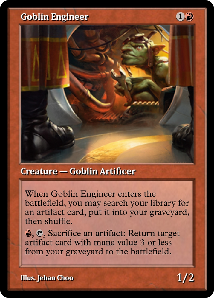 Goblin Engineer (PRM-91279) - Magic Online Promos