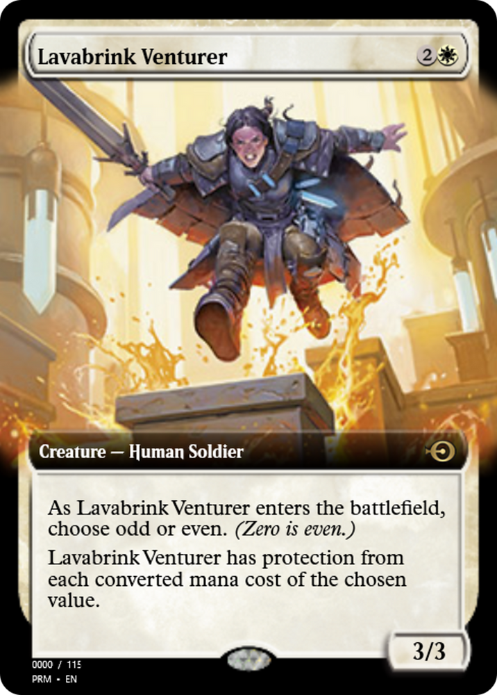 Lavabrink Venturer (PRM-80889) - Magic Online Promos Foil