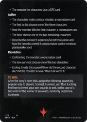 Into the Story: Horror Edition // Into the Story (cont'd) (MMID-003) - Innistrad: Midnight Hunt Minigames Foil