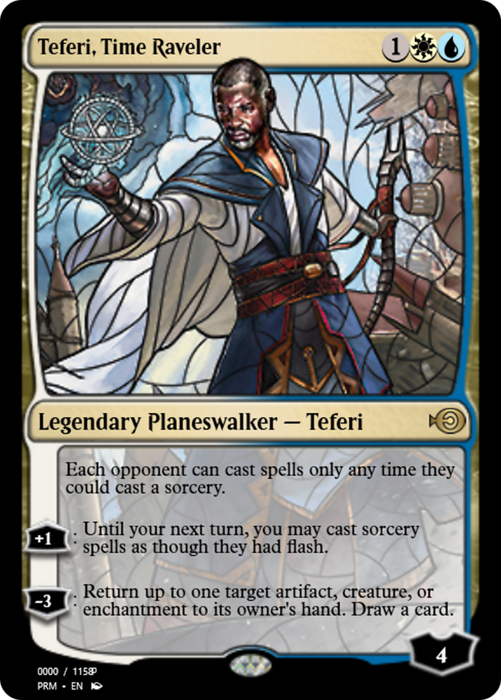Teferi, Time Raveler (PRM-77967) - Magic Online Promos